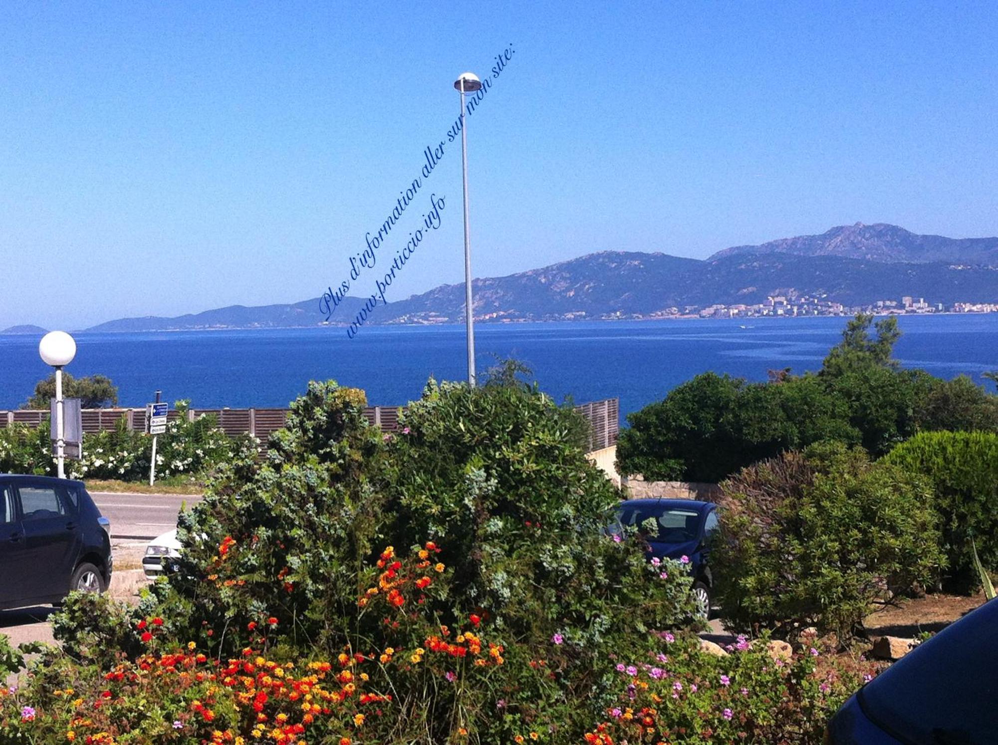 Vue Mer Panoramique Plage 50M Porticcio Corse Exterior photo